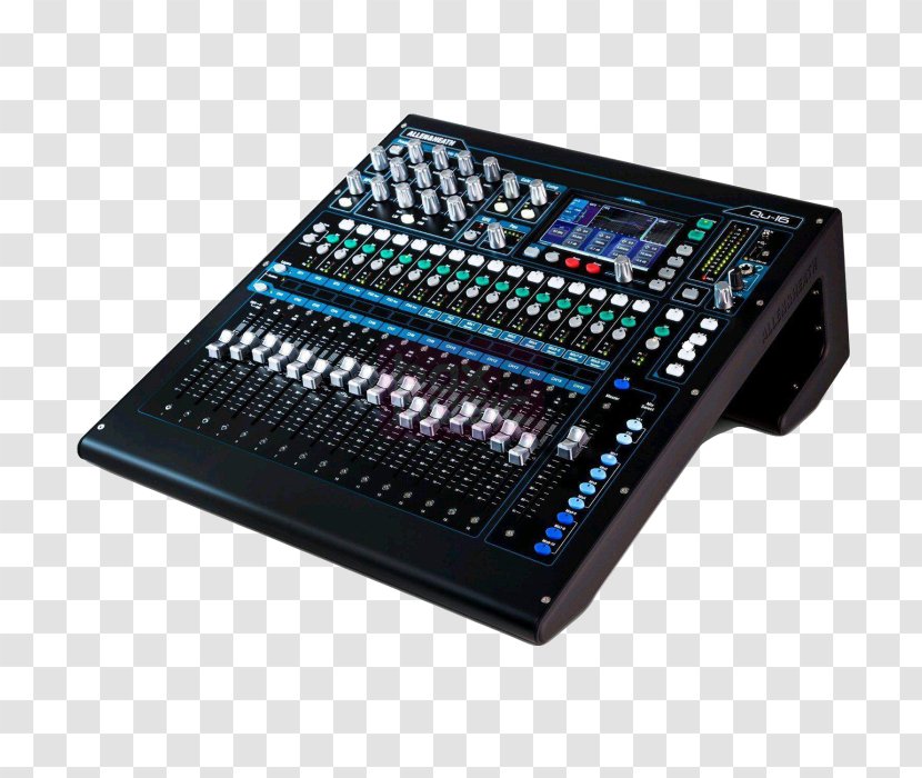 Digital Mixing Console Audio Mixers Allen & Heath QU-16 QU-32 - Television Channel - QUÍMICA Transparent PNG