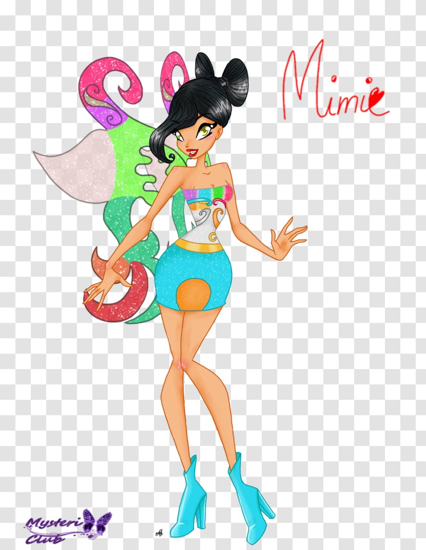 Aisha Magic Fan Art Fairy - Mythical Creature Transparent PNG
