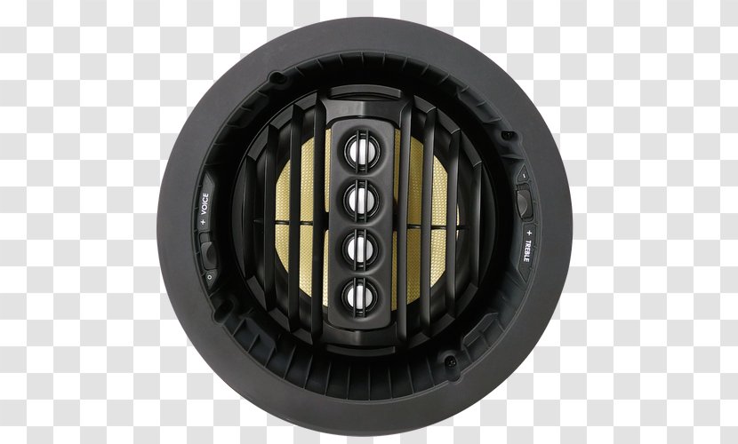 SpeakerCraft AIM Series 2 7 FIVE In-Ceiling Speaker - Hardware - Each Profile AIM7 Three ASM57301 In-ceiling LoudspeakerArc Dome Transparent PNG