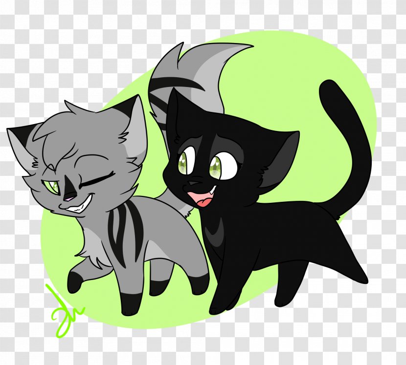 Black Cat Kitten Whiskers Domestic Short-haired - Vertebrate Transparent PNG