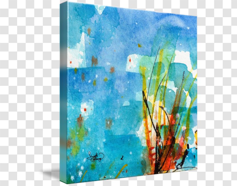 Watercolor Painting Acrylic Paint Modern Art - Architecture Transparent PNG