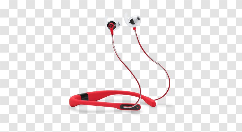 JBL Reflect Fit Headphones Audio Sound - Red Transparent PNG