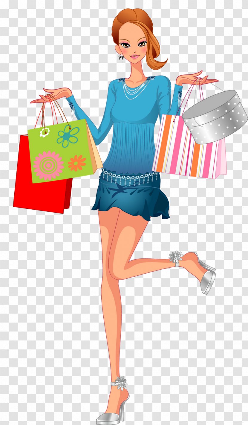 Fashion Shopping Woman Clip Art - Silhouette - Bag Transparent PNG