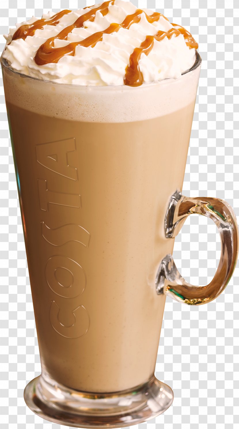 Latte Cafe Sticky Toffee Pudding Coffee Cappuccino - Iced Tea Transparent PNG