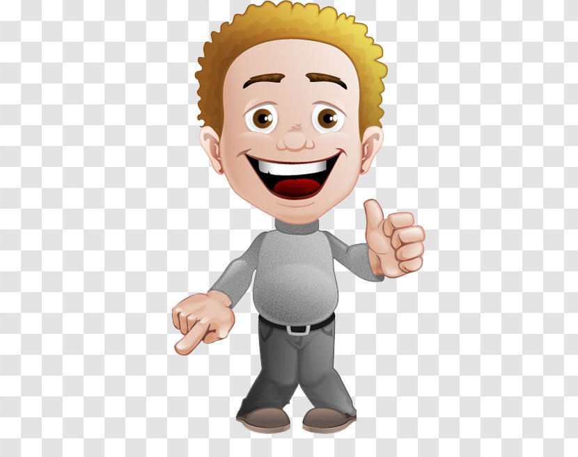 Cartoon Hair Male Drawing - Sterilizing Characters Transparent PNG