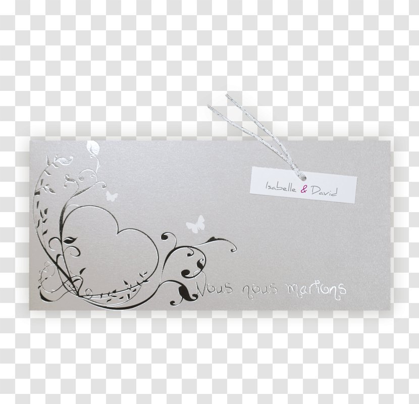 In Memoriam Card Marriage Mariage Blanc Baptism Grey - Carte D Anniversaire - Birth Transparent PNG