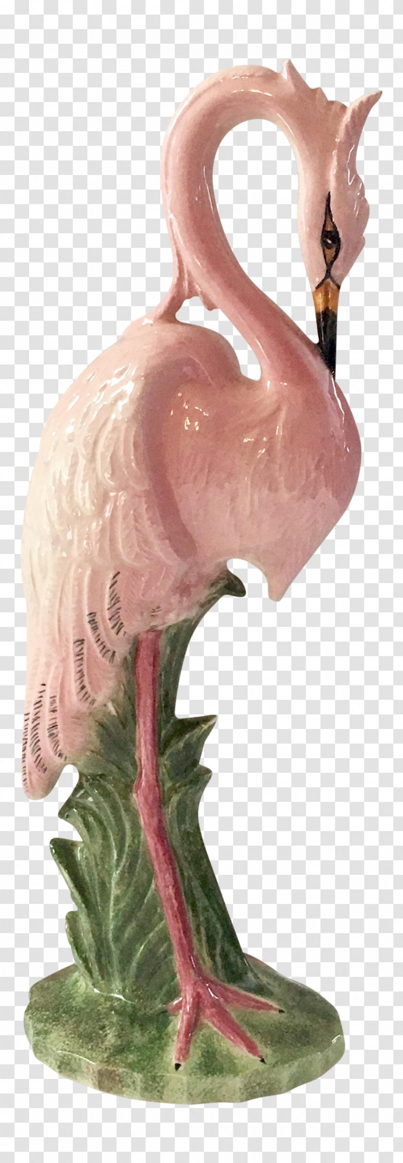 Water Bird Beak Figurine Animal - Hand-painted Flamingos Transparent PNG