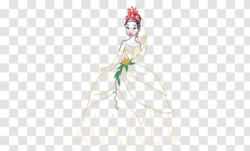 Gown Fairy Clip Art - Mythical Creature - Princess And Frog Transparent PNG