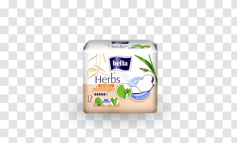 Bella Sanitary Napkin Herb Ribwort Plantain Pantyliner - Rice Bran Oil Transparent PNG