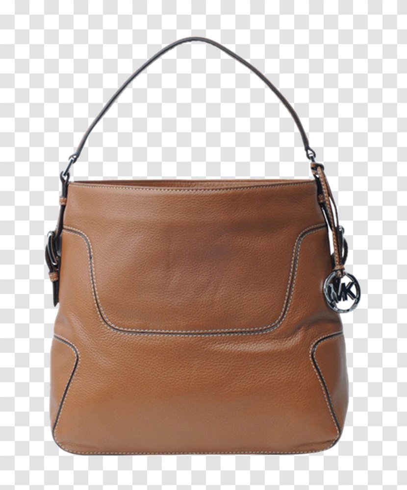 Hobo Bag Leather Strap Messenger Bags Product - Brown Mk Transparent PNG