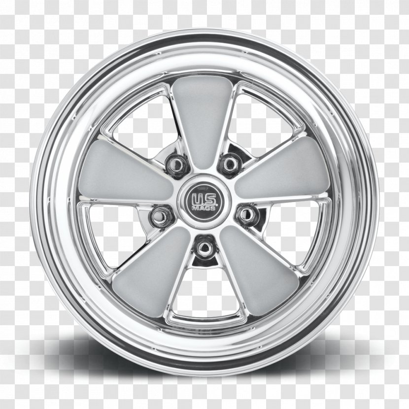 Alloy Wheel 6061 Aluminium - Silver Shine Transparent PNG
