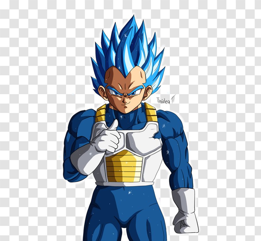 Vegeta Goku Bulma Super Saiyan - Frame - Blue Transparent PNG