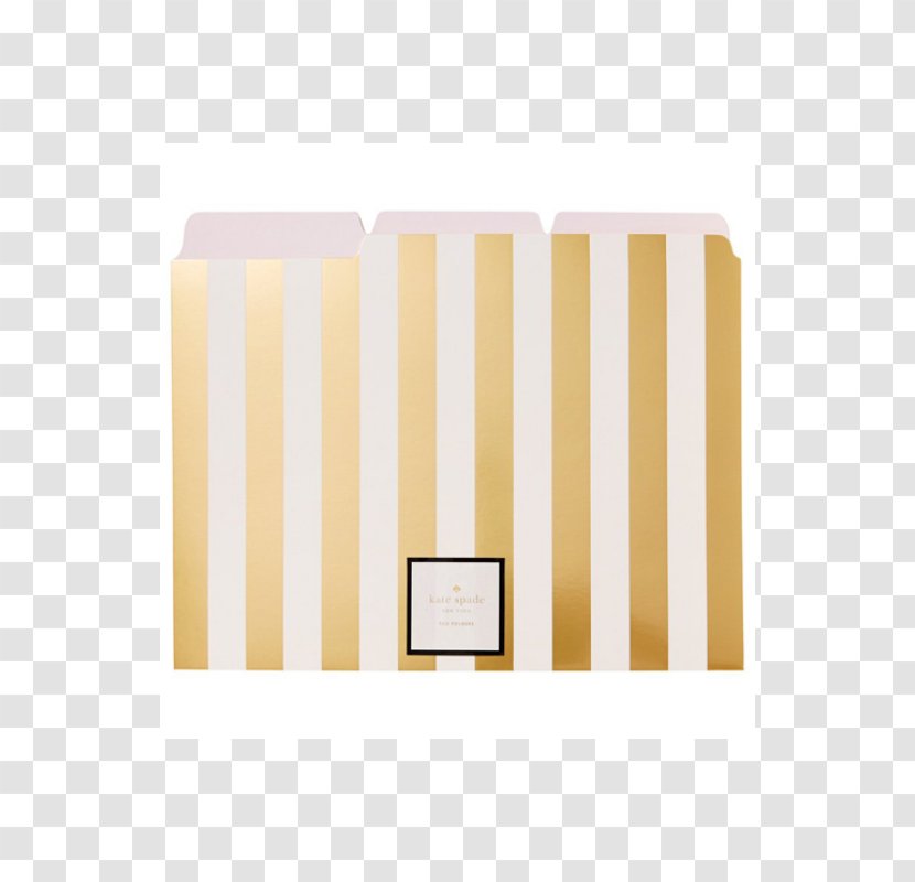 School Gold Desk File Folders Color - Primary Education - Stripes Transparent PNG
