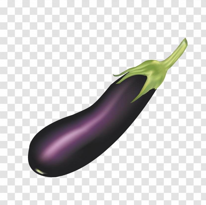 Purple - Delicious Eggplant Transparent PNG