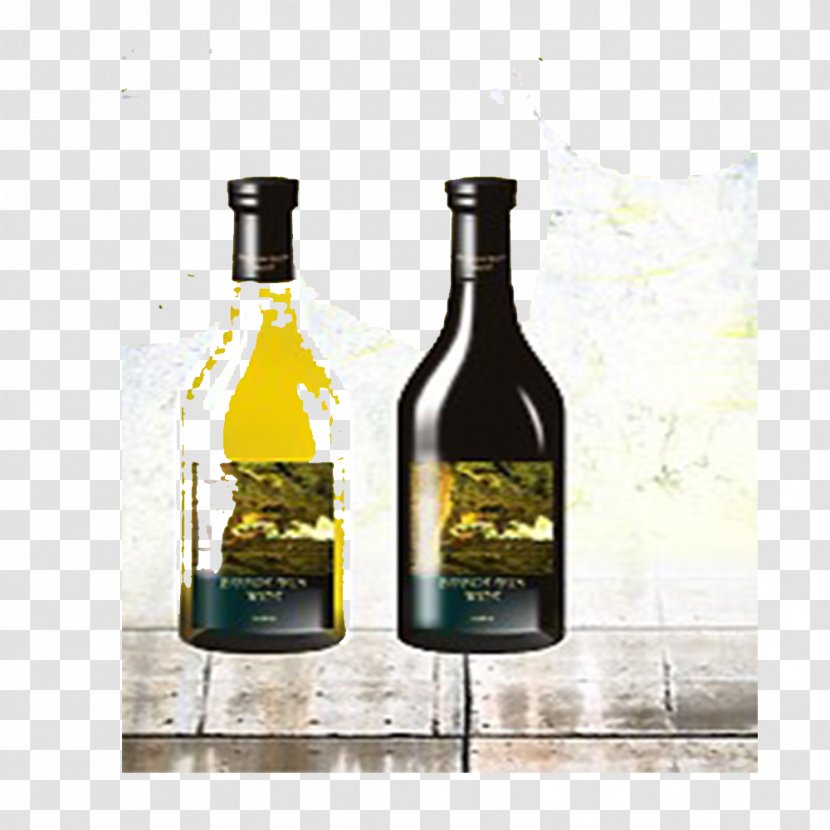 Wine Bottle CorelDRAW Alcoholic Drink - Glass - U Transparent PNG