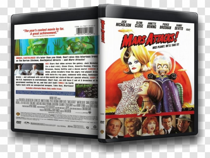 DVD Pier 1 Imports Widescreen Mars Attacks! - Dvd Transparent PNG