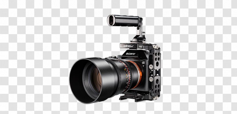 Camera Lens Teleconverter Video Cameras Mirrorless Interchangeable-lens - Optics - Sony A7 Transparent PNG