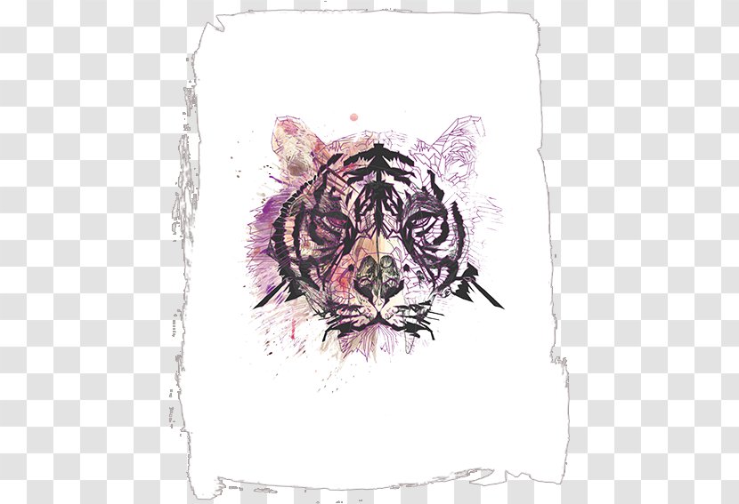 Tiger T-shirt Cat Whiskers Animal - Roar Transparent PNG