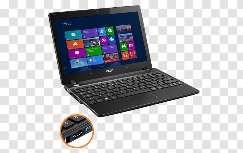 Acer Aspire Notebook Laptop Advanced Micro Devices - Computer Transparent PNG