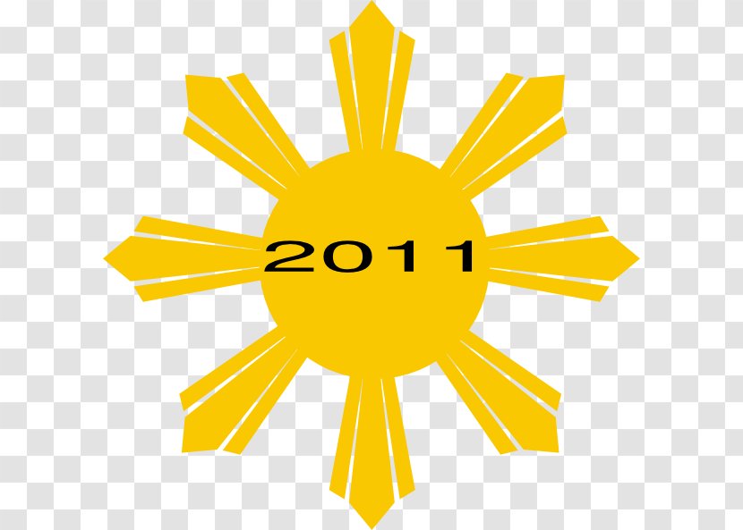 Vice President Of The Philippines Seal United States - Yellow - Philippine Flag3 Stars And Sun Logo Transparent PNG