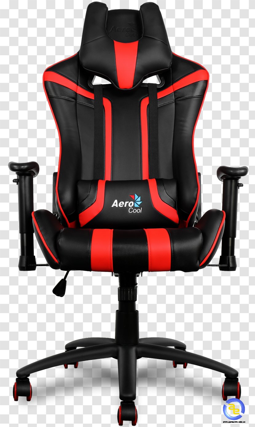 AeroCool AC120 Aerocool Gaming Chair AC-120 AIR BLACK Chairs Cadeira Gamer - Car Seat Cover Transparent PNG