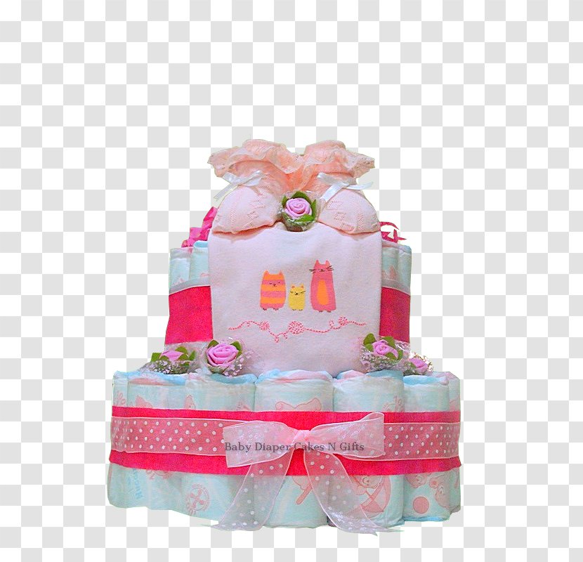 Torte Cake Decorating Wedding Ceremony Supply Baby Shower - Sweety Diapers Transparent PNG