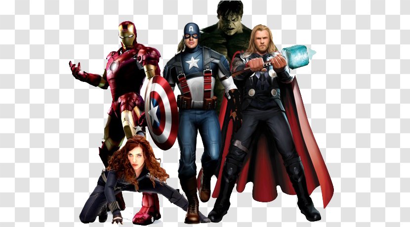 Thor Clint Barton Black Widow Captain America Transparent PNG