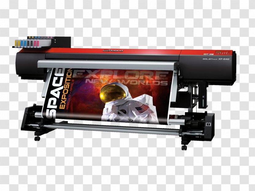 Inkjet Printing Digital Gigantografía Printer - Machine Transparent PNG