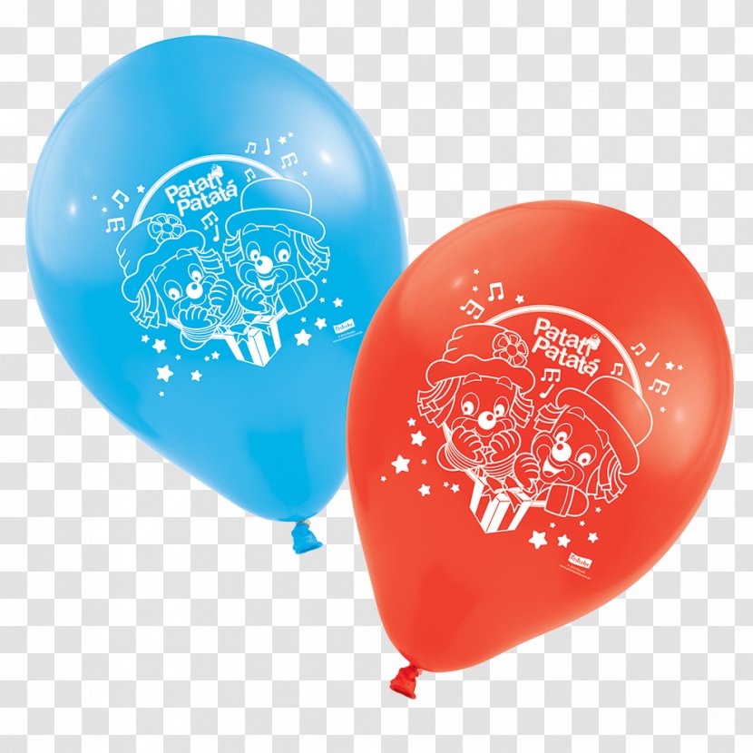 Patati Patatá Toy Balloon Parabéns Party - Birthday Transparent PNG