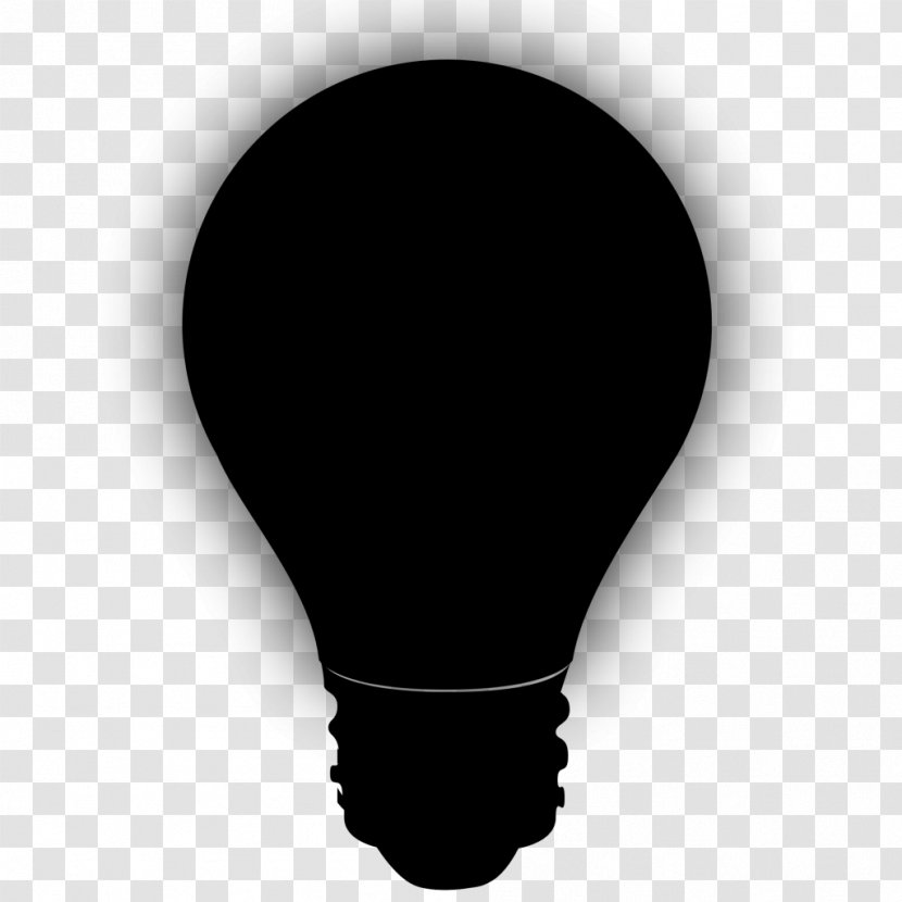Incandescent Light Bulb Product Design - Black Transparent PNG