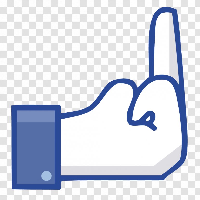 Middle Finger The Emoticon - Watercolor - Silhouette Transparent PNG
