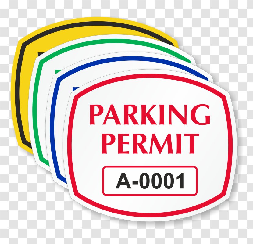 Label Car Park Sticker Decal Parking - Signage - Bike Transparent PNG