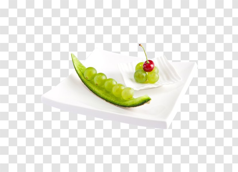 Fruit Slicing Cucumber Grape Platter - Crystal Grapes Transparent PNG