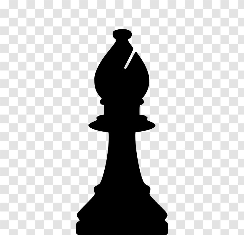 Chess Piece Bishop Queen Knight - Silhouette Transparent PNG