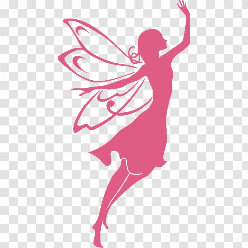 Silhouette Royalty-free Fairy - Pollinator Transparent PNG