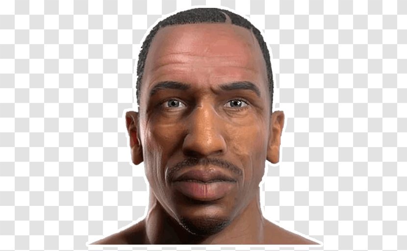 Grand Theft Auto: San Andreas Auto V Carl Johnson Sleeping Dogs - Jaw - Forehead Transparent PNG