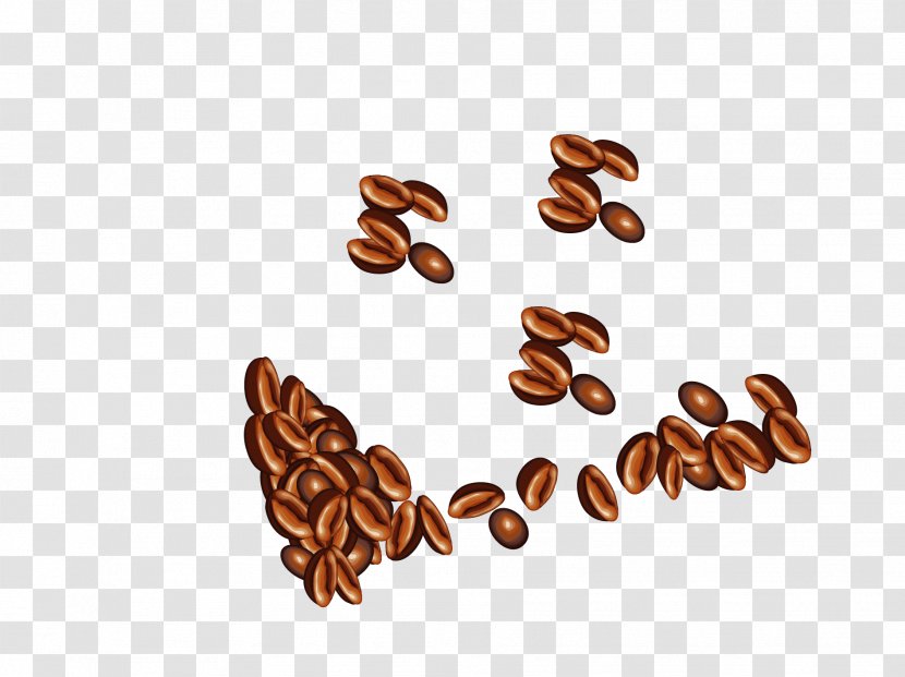 Cafe Coffee Bean - Beans Transparent PNG