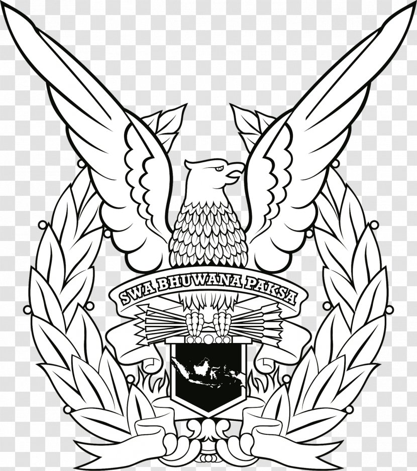 Indonesian National Armed Forces Air Force Army Swa Bhuwana Paksa - Wing Transparent PNG