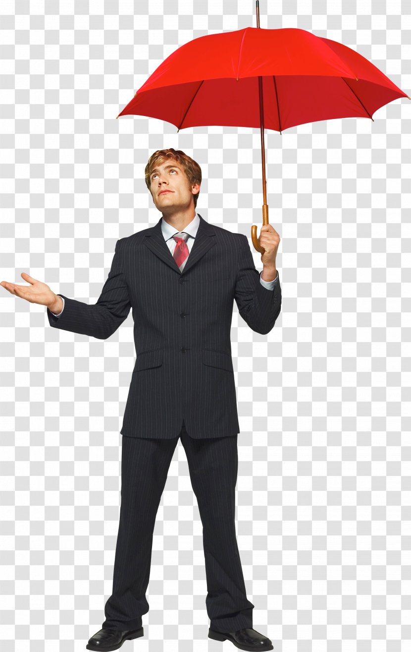 Umbrella Icon - Fashion Accessory - Businessman Image Transparent PNG