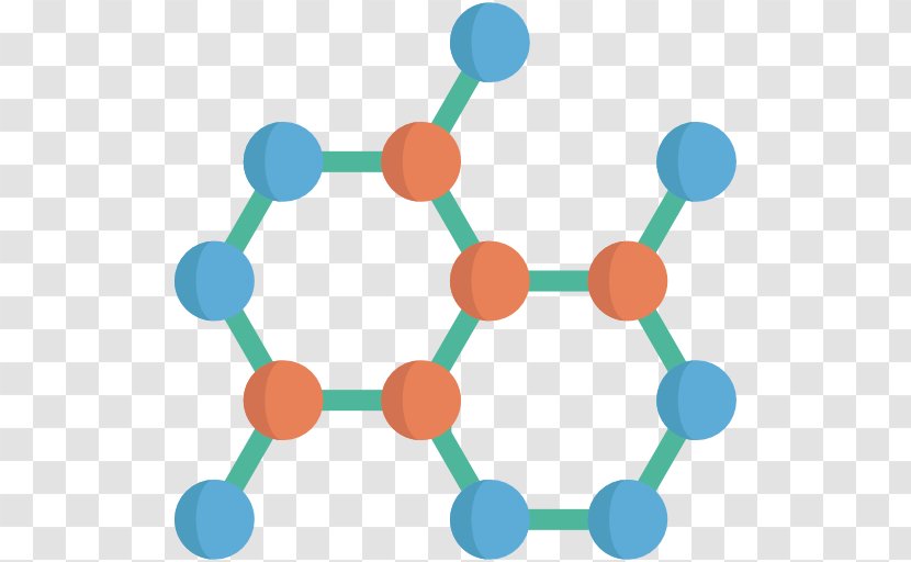 Graphene Nanotechnology Clip Art - Molecule - Chemical Free Transparent PNG