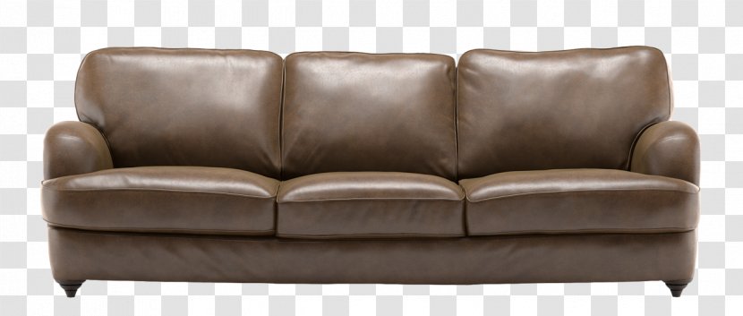 Loveseat Comfort Leather Couch - High-end Sofa Transparent PNG