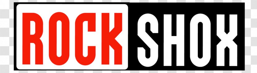 RockShox Bicycle Forks Mountain Bike Fox Racing Shox - Signage - Hard Rock Transparent PNG