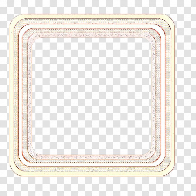 Picture Frame - Rectangle - Tableware Transparent PNG
