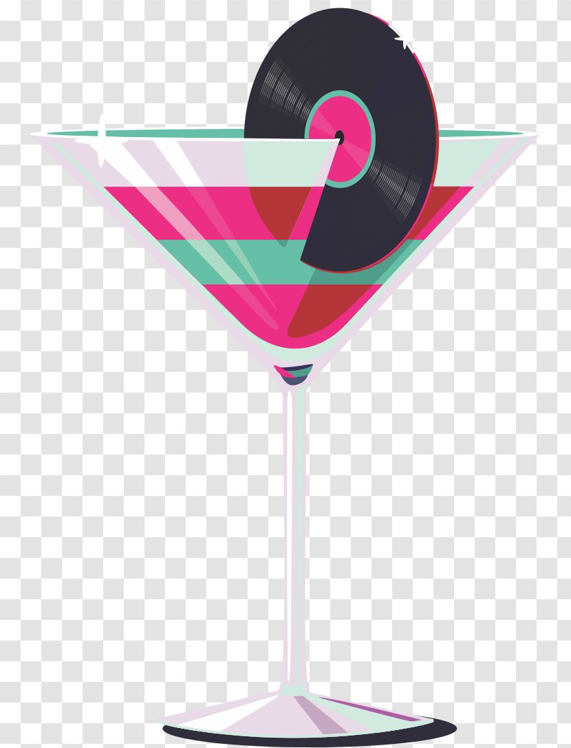 Martini Cocktail Garnish Wine Glass Pink Lady - Drinkware - Sunlight 22 0 1 Transparent PNG