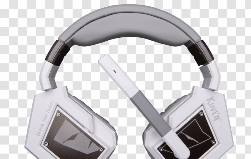 Headphones Microphone TESORO Kuven Angel A1 7.1 Virtual White Gaming Headset Audio Thermaltake Cronos RGB 3D Surround HT-CRO-DIECBK-21 - Cdiscount - Sound Transparent PNG