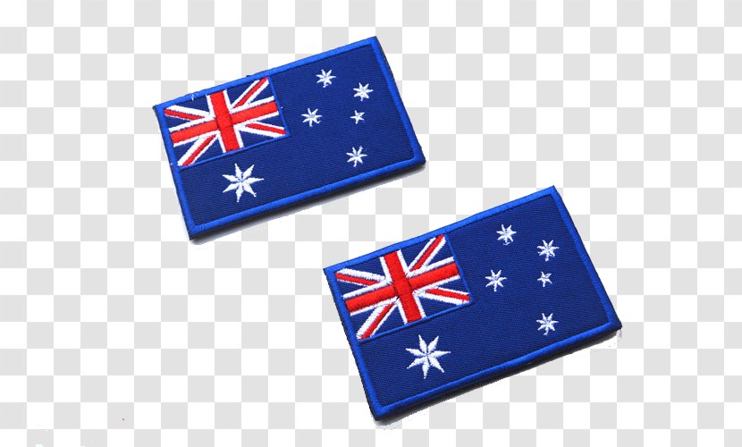 Flag Of Australia Embroidered Patch - Badges Transparent PNG