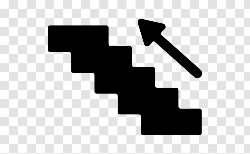 Stairs Arrow Clip Art - House Transparent PNG
