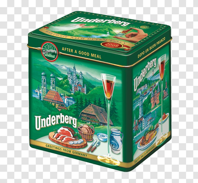 Underberg Bitters Color Printing Decade - Dose Transparent PNG