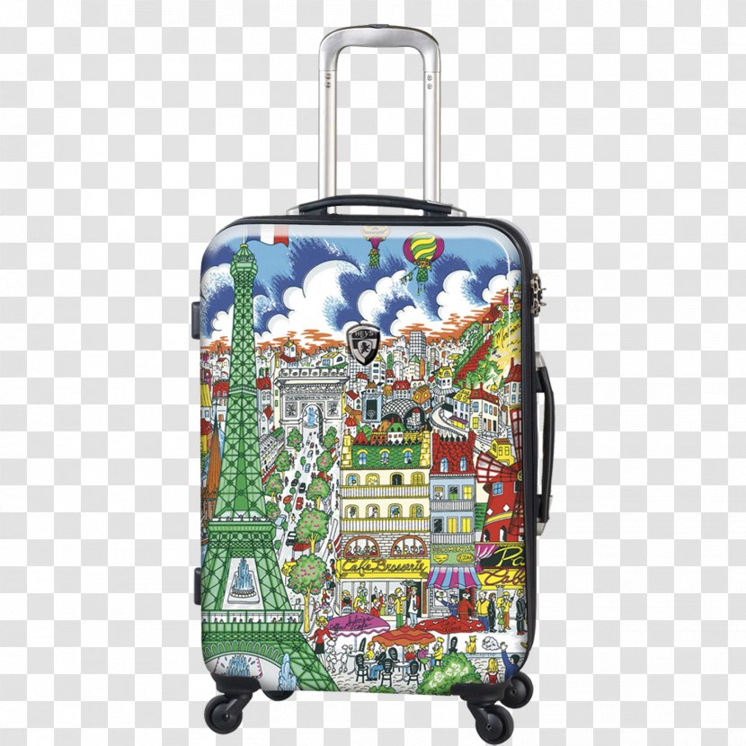 Paris Suitcase Amazon.com Baggage Trolley - Travel - Luggage Transparent PNG