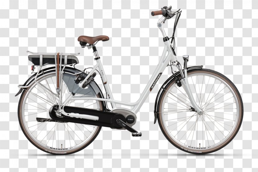 Batavus Milano E-Go 330 (2018) Electric Bicycle NuVinci Continuously Variable Transmission - Price Transparent PNG